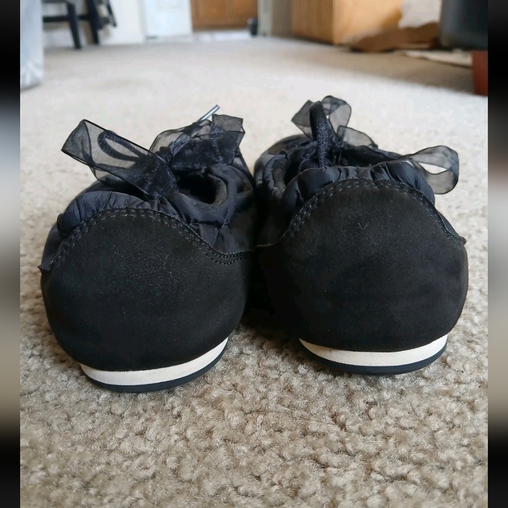 Vivaia Jogger Re-Nylon Sneakerina (Yancy) Black SZ 7.5 - Picture 3 of 4